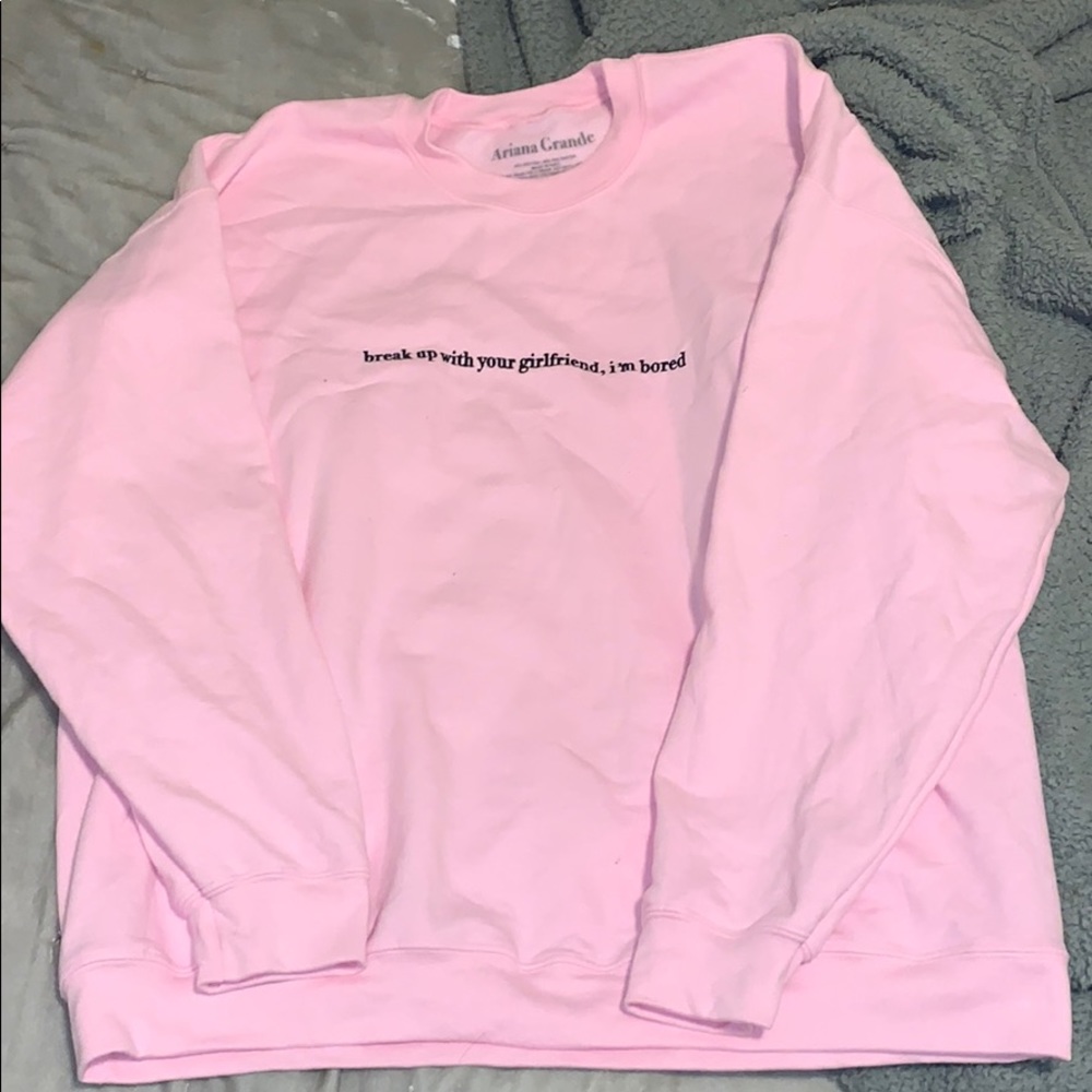 Break up with your gf, I’m bored crewneck